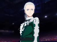 《冰上的尤里》剧场版公开，维克托重回长发美人，让人十分期待！