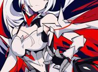 动漫人物插画分享——二次元的双马尾美少女同人