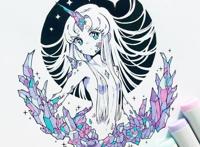 20张q版动漫人物手绘图，超可爱的q版美少女，赶紧收藏吧！