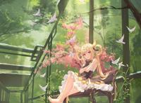 绿色系列唯美高清动漫女生壁纸&头像（上）