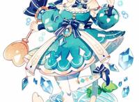 人物绘画，超可爱的卡通动漫女孩