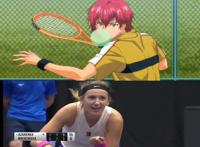 《网球王子》“走钢丝”绝技惊现赛场，网友直呼漫画诚不欺我