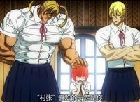 动漫中少女心满满的汉子们！伦家这一拳下去，你可能会死哦！