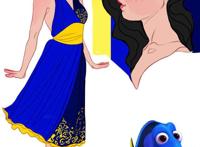 画师创作将动画角色拟人化，闪电麦昆就让你感觉强的看不见车尾灯