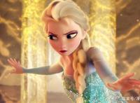 冰雪奇缘里面的艾莎，过着孩子们梦想的生活，深受美少女们青睐