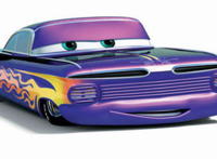 我喜爱的动漫角色，在《赛车总动员》中