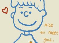 史努比简单手绘插画壁纸无水印动漫壁纸