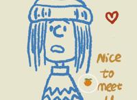 史努比简单手绘插画壁纸无水印动漫壁纸