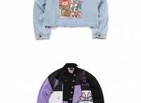 摩登日记｜服饰、动画再携手，让蓝精灵和布朗熊“爬”上夹克