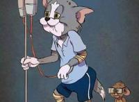 当经典动漫中的角色变老后，蓝妹妹面容憔悴，汤姆和杰瑞令人感动