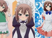 动漫女装哪家强？木下秀吉和有川，简直是画女硬说男，离了个大谱