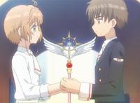 《魔卡少女樱：透明牌篇》每集都有小樱和小狼君的发糖戏