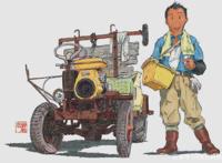 日本动漫画师近野新：乡村味道十足的简装工业机器