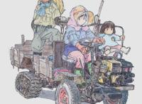 日本动漫画师近野新：乡村味道十足的简装工业机器
