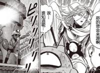 一拳超人：赛克斯开启最强模式准备拼命，而琦玉还在地底寻宝