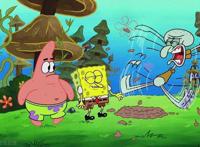 看动漫学英语，海绵宝宝第一季第五集对白（中英对照）