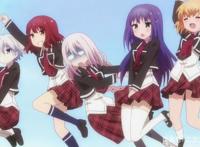 女生的信仰之跃“芳文跳”，果然只有她们做最可爱，这才是宝藏！