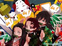 唯美意境的《鬼灭之刃》，与原版巨大差别，国外画师太有才了