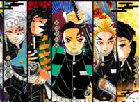 鬼灭之刃画画水平比拼，义勇审错题又离群，宇髄天元神级画师