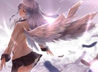 动漫中有翅膀的妹子，首席天使？我珈百璃觉得还是游戏比较好玩！