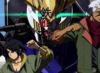 孤儿，高达，二者结合等于《机动战士敢达铁血的奥尔芬斯》。