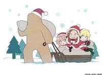 二次元圣诞节：漫画家们绘制圣诞贺图，动漫男神女神盛装过节