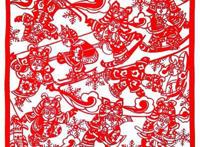 绽放，剪纸上的冰雪之花