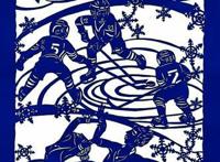 绽放，剪纸上的冰雪之花