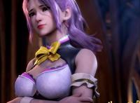 斗罗大陆资深龙套，白丝短裙穿搭让人过目不忘，戏份比配角还多