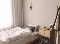 简约温馨的卡其色oneroom装饰风，虽小却很温馨