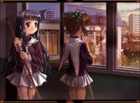 木之本樱在初代动画完结时魔力超越库洛利多，是个没有心机的女孩