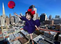 当宫崎骏动漫主角来到现实中，画面毫无违和感，有趣又可爱的日常