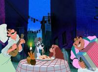 小姐与流浪汉：60年前就拍出了唯美面条吻，宠物狗也有甜甜的爱情