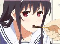 动漫：这些黑长直都有另一面，动起来就会人设崩塌