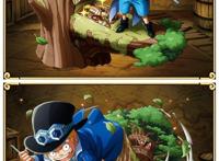 今天3月20日是海贼王两位大人物的生日，萨波和金狮子