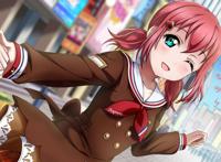 次元动漫《LoveLive!Sunshine！》女主角“黑泽露比”的精美插画