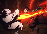 鬼灭之刃仅凭一集足以封神，炭治郎血脉觉醒，飞碟桌鬼斧神工