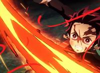 鬼灭之刃仅凭一集足以封神，炭治郎血脉觉醒，飞碟桌鬼斧神工