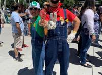 2019美国硅谷漫画展举办华人动漫造型讨喜