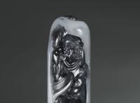 造化之珍独具魅力张胜利孙永尊者新疆和田玉青花籽料印章