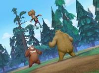 盘点《熊出没》五大穿帮镜头，狗熊岭还有别的人家？