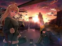 9.3分动画《少女终末旅行》：2个花季少女遇到世界末日的故事！