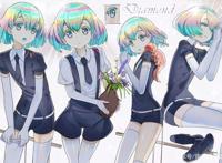 宝石之国最新话：全员黑化，钻石对圆粒金刚石非常痛恨