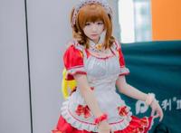 Cosplay场照偶像大师灰姑娘女孩：十时爱梨女仆！