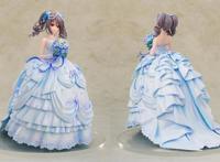 超人气游戏偶像大师灰姑娘女孩神崎兰子的婚纱礼服手办闪亮登场