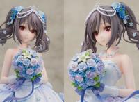 超人气游戏偶像大师灰姑娘女孩神崎兰子的婚纱礼服手办闪亮登场