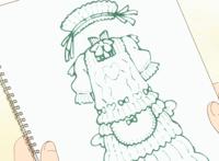 小林家的龙女仆：众人手绘女仆装，他的画风可爱，小林却都不喜欢