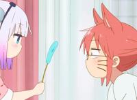 小林家的龙女仆：小林变成兽耳娘，和康娜立场发生变化