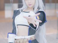 从零开始的魔法书零cos舰娘岛风般的妆容，美轮美奂