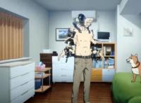 动漫犬屋敷，身患绝症却被家人嫌弃，只有狗陪伴的大叔拯救世界